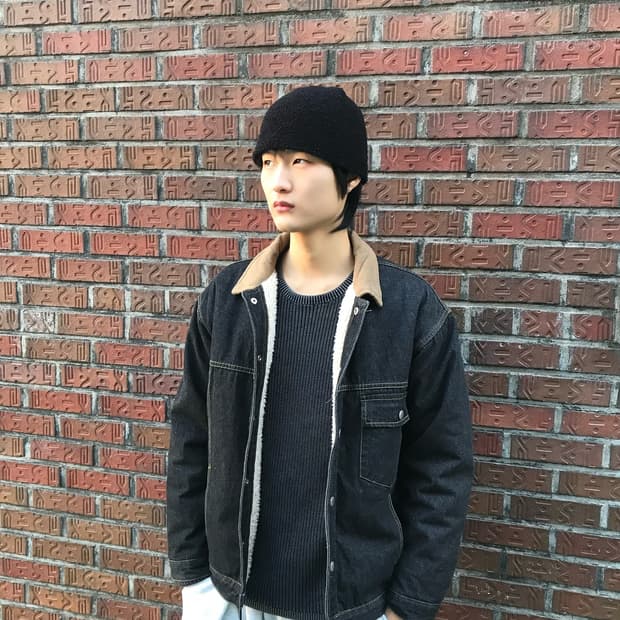 perstep 흑청자켓