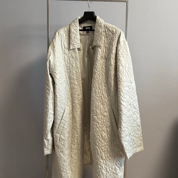 Stussy 퀼팅 코트 XL