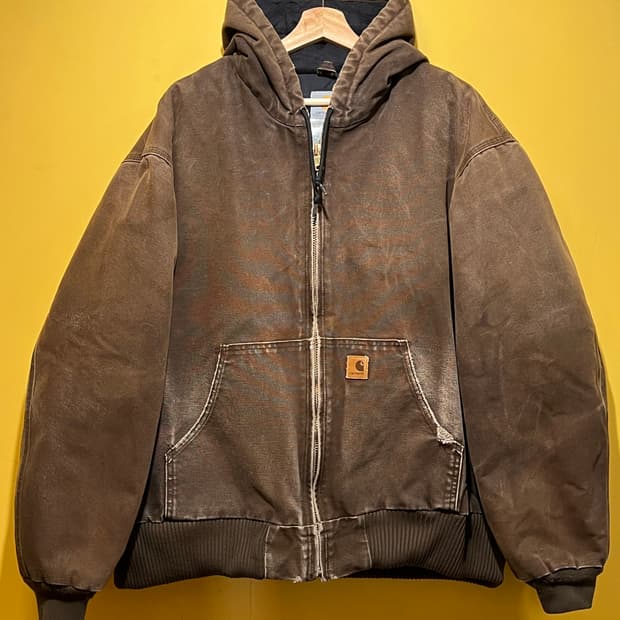 10s [2XL] 칼하트 덕 액티브 워크자켓 J130 DKB