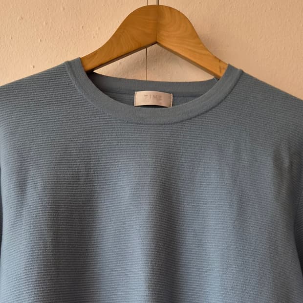 타임 남성 베이직라운드니트 105사이즈