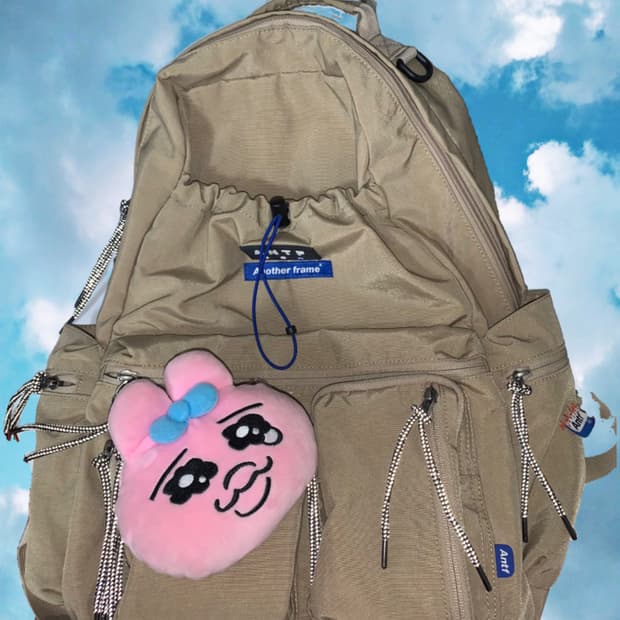 어나더프레임 베이지 백팩 AF 01-4B VARIOUS BACKPACK