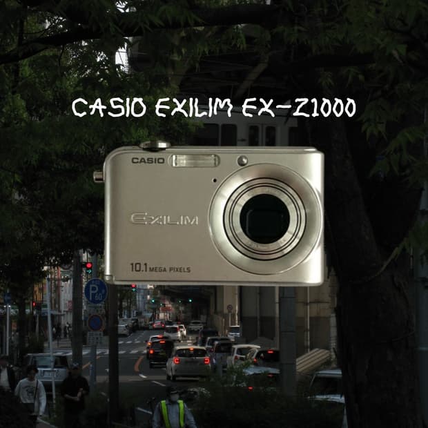 풀박스 ! 카시오 엑슬림 EX-Z1000 빈티지디카 디지털카메라