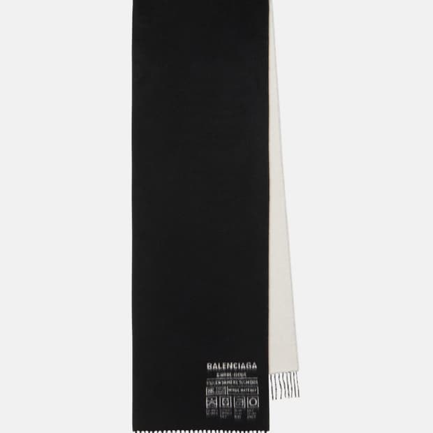 발렌시아가 캐시미어 울 스카프