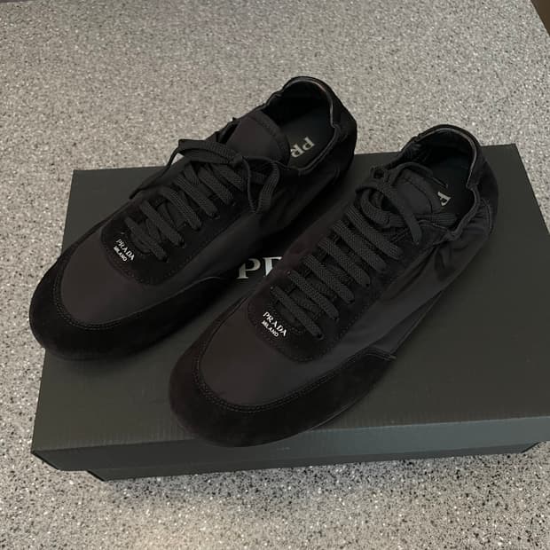 프라다 컬랩스 스니커즈 7.5
