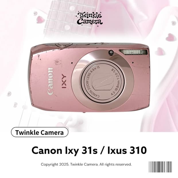 Canon ixy 캐논 익시 31S / 캐논 익서스 310hs
