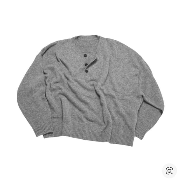 (급처)Mjd 콘트라스트 니트 그레이L 사이즈 빠르게 판매합니다!