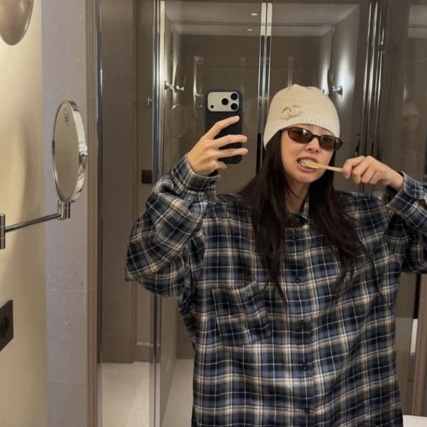 Chimi edith 다크브라운 선글라스 새상품 (제니착용)