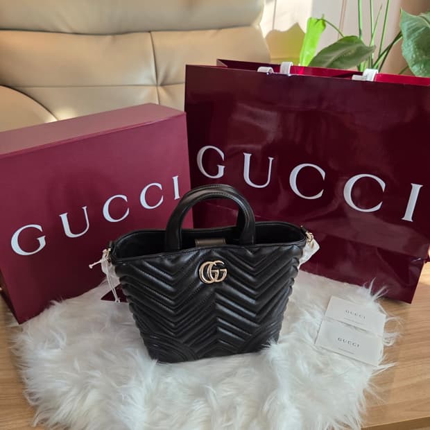 GG 마몬트 미니 토트백 블랙 미개봉 새상품