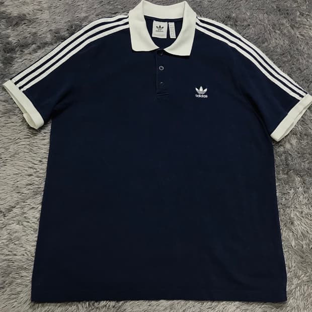 [[XL, A급] 아디다스(ADIDAS) 3S 반팔 폴로티셔츠@845