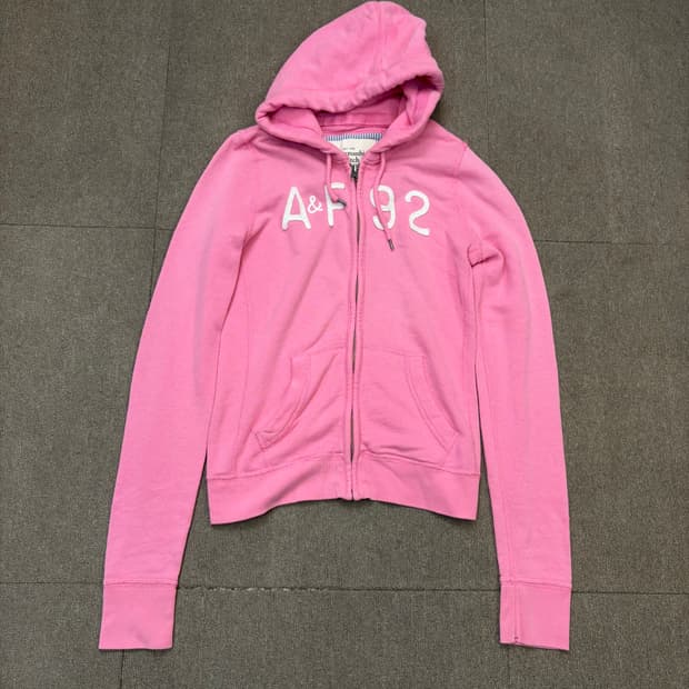 아베크롬비 우먼스 슬림핏 후드집업