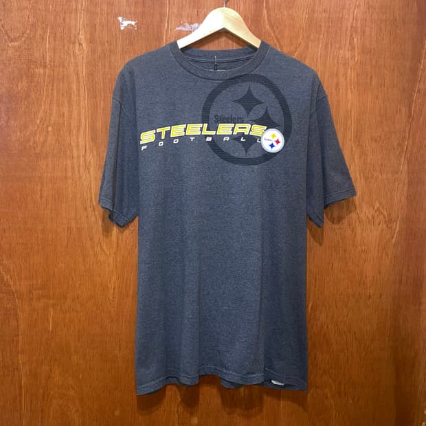 (L) NFL Steelers 프린팅 반팔티