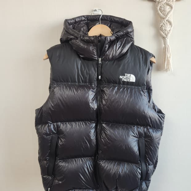노스페이스 1996 눕시 패딩조끼 M (에어 다운)