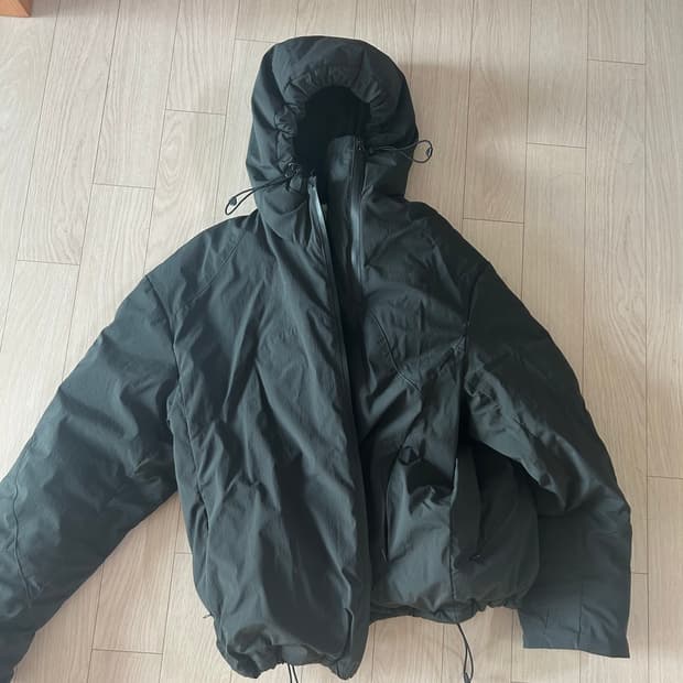 hood padded jacket 