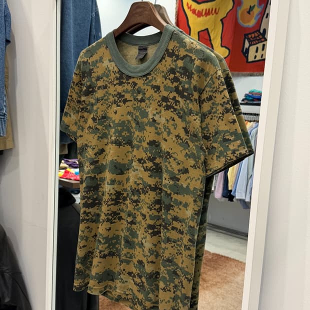 90s Tee Swing 빈티지 그린 마펫 우드랜드 티셔츠 (USA)