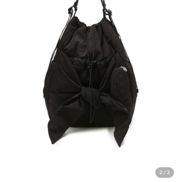 아떼 바네사브루노 르봉 리본 백팩 숄더백 라지