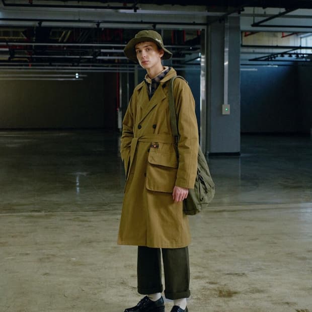 모노플로우 밀리터리 트렌치코트