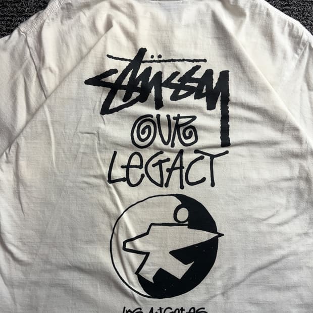 스투시 아워레거시 서프맨 피그먼트 다이드 티셔츠 3612