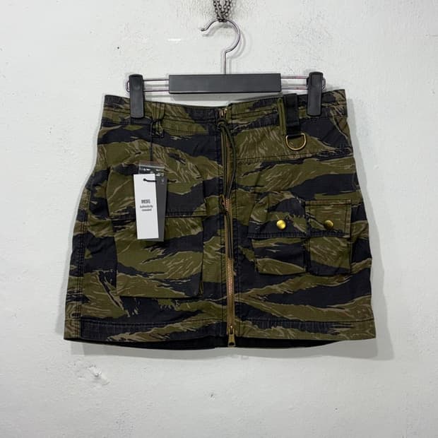 DIESEL Camo Mini Skirt
