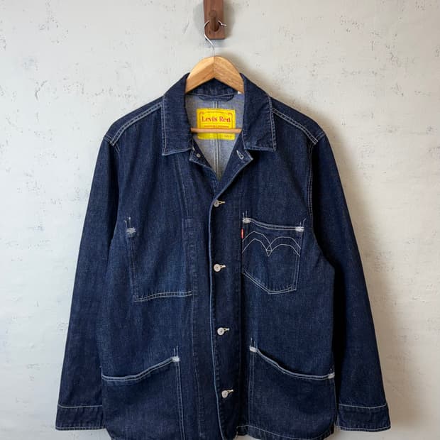 리바이스 00s 빈티지 엔지니어드 데님 커버올 자켓