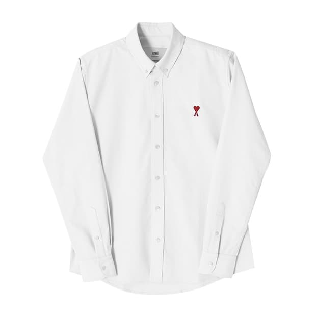 아미 긴팔셔츠 화이트 L