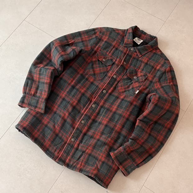 디키즈 Quilted 플란넬 셔츠자켓 M