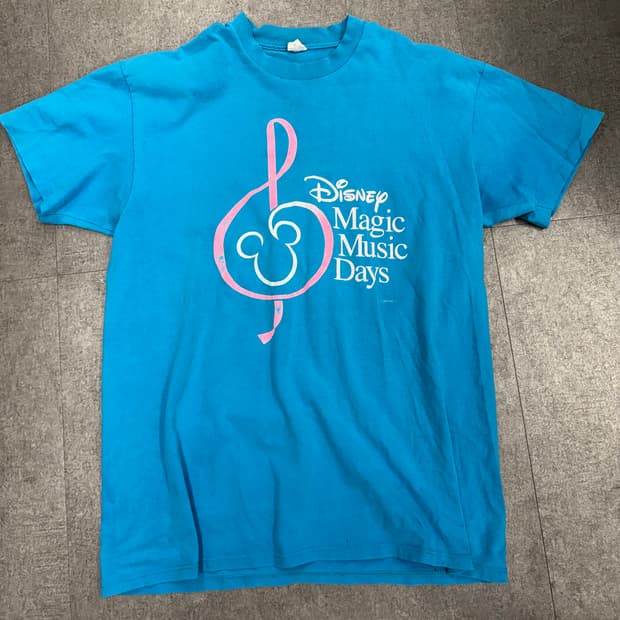 80’s 빈티지 Disney 티셔츠 Made in USA XL