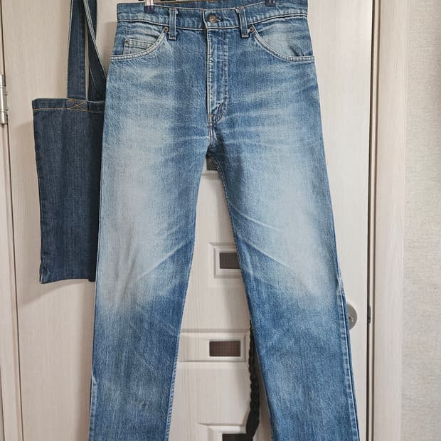 80s levi's 505 orange 탭 32x32 리바이스