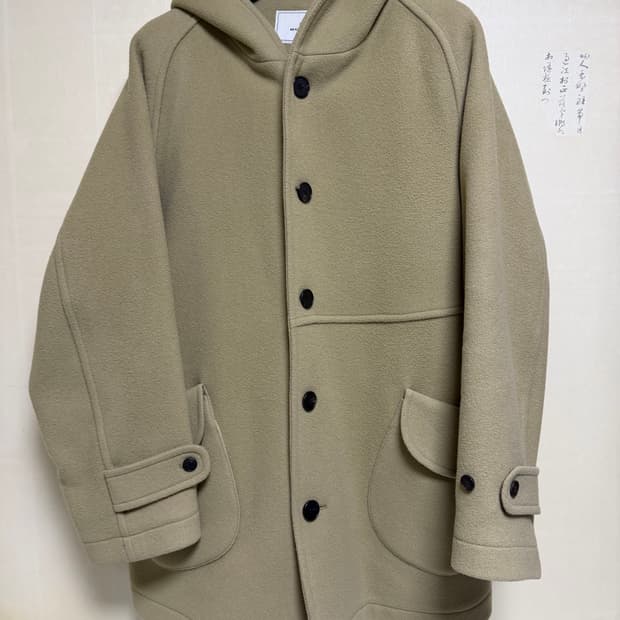 비얼디드키드 해리 후디드 코트 그레이지