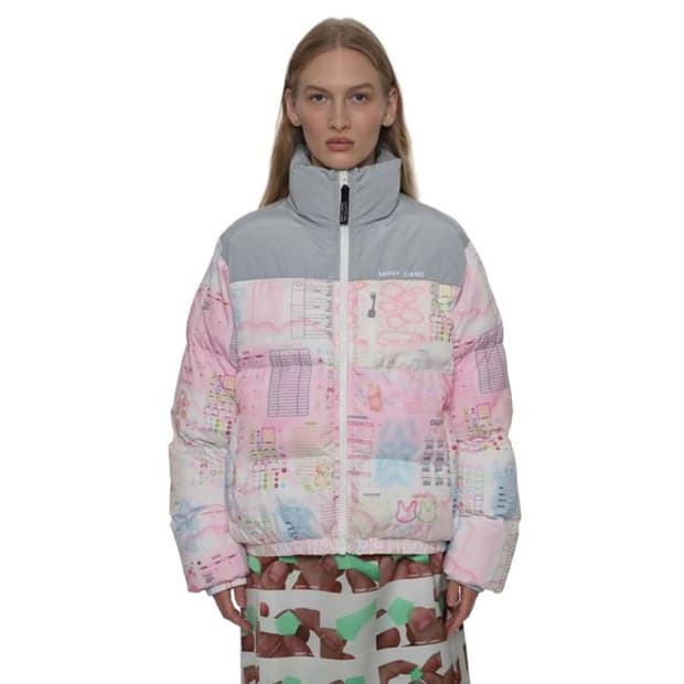 샌디리랑 25fw 패딩 xs