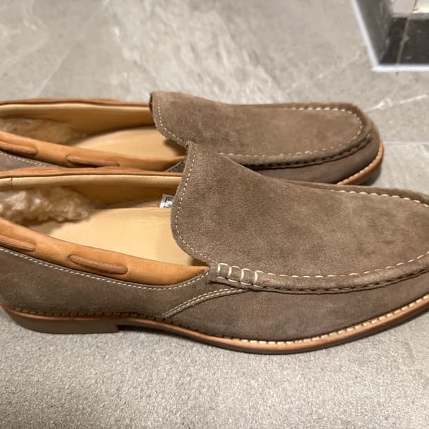 UGG 어그 스웨이드 브라운 로퍼