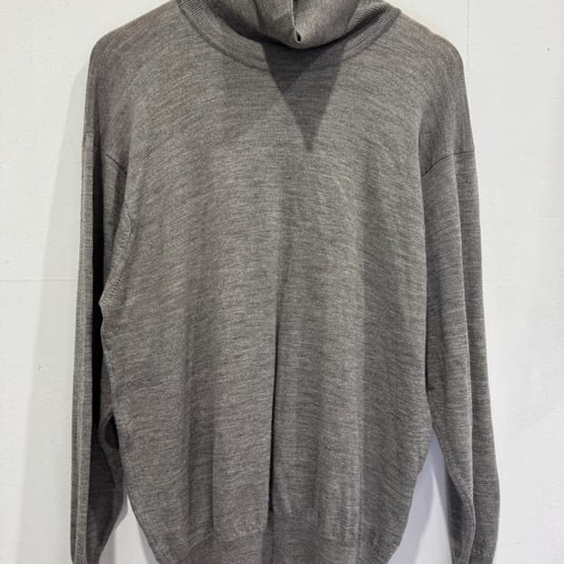 버버리 100% 울 목폴라 니트 M 정품