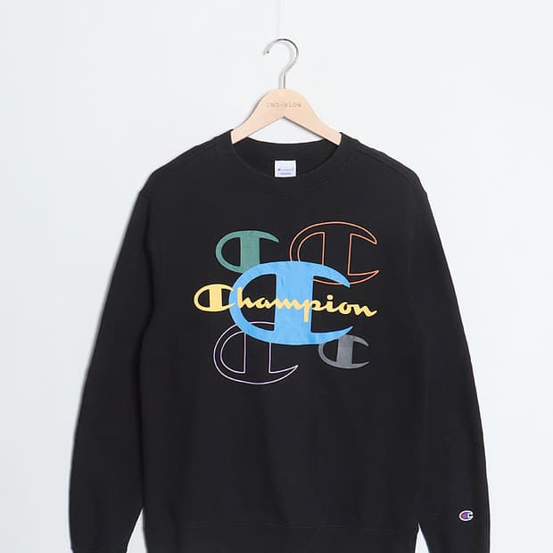 Champion Logo Printed Sweat