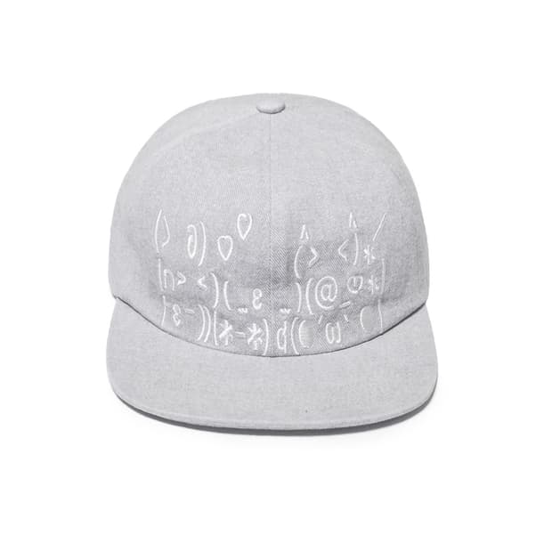 404 FACED FOUND CAP [vintage grey]