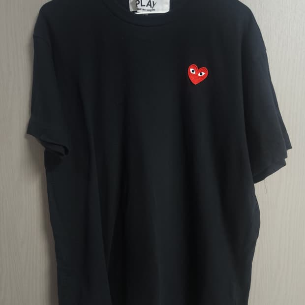 꼼데가르송 반팔 티셔츠, XL