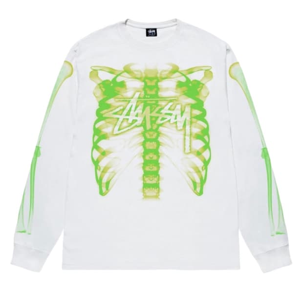 스투시 립 케이지 롱슬리브 (L)