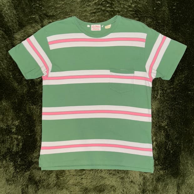 [M] LVC 리바이스 빈티지 클로딩 1940s 싱글 스티치 포켓 티셔츠