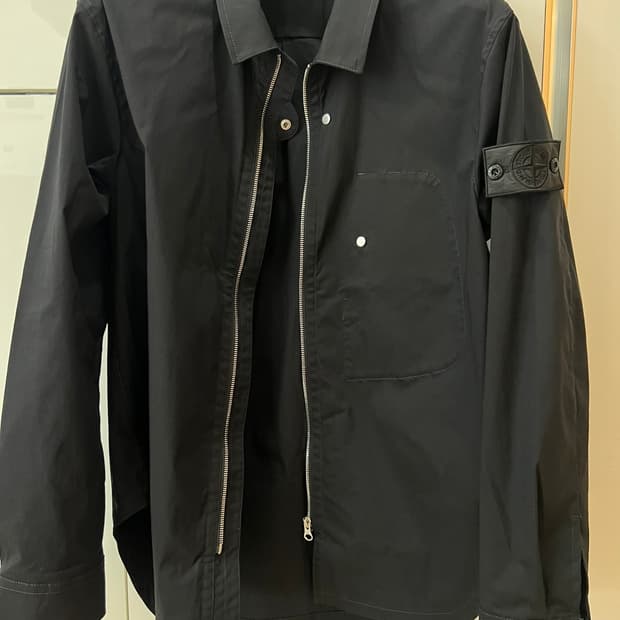 24fw 스톤아일랜드 데님셔켓 105 (새상품,한정판)