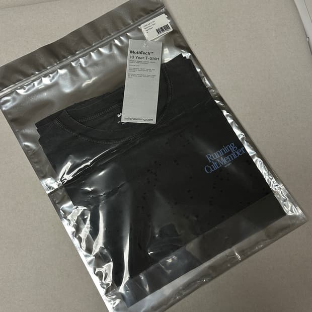 Satisfy 10‑Year MothTech™ T‑Shirt (미개봉) 