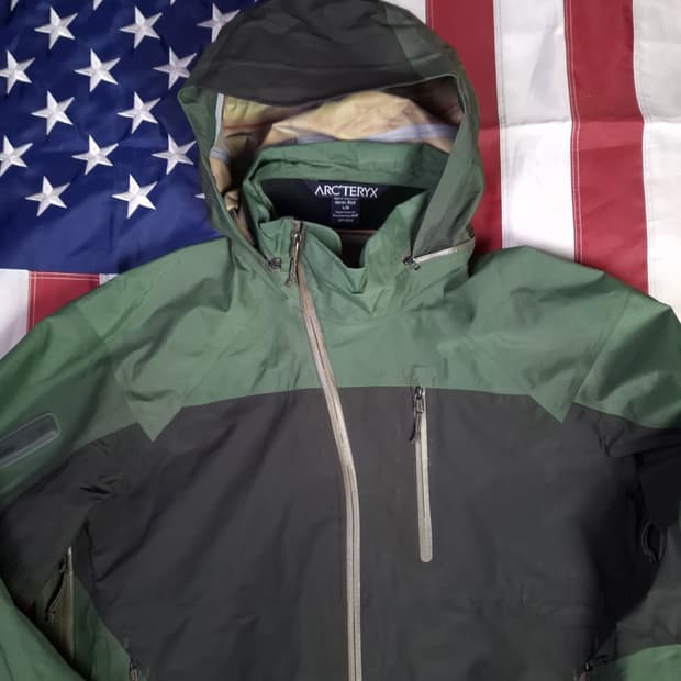 오리지날 구형 아크테릭스 사이드와인더 XCR 고어텍스 자켓