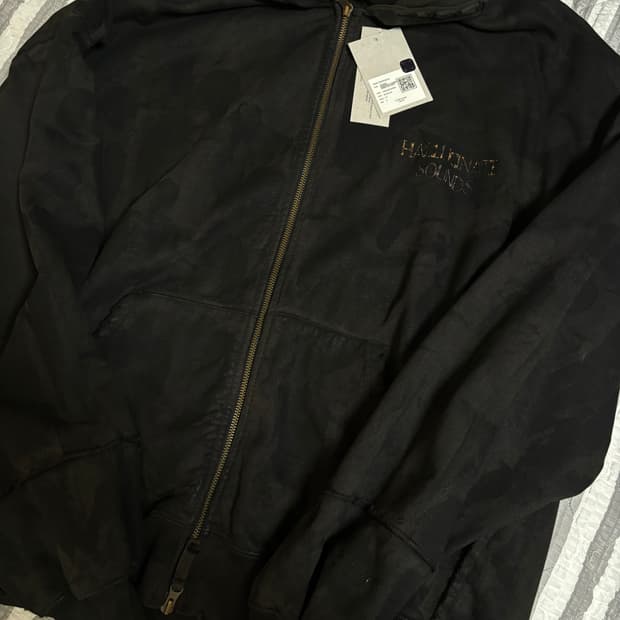 언더마이카 코티드 후드집업