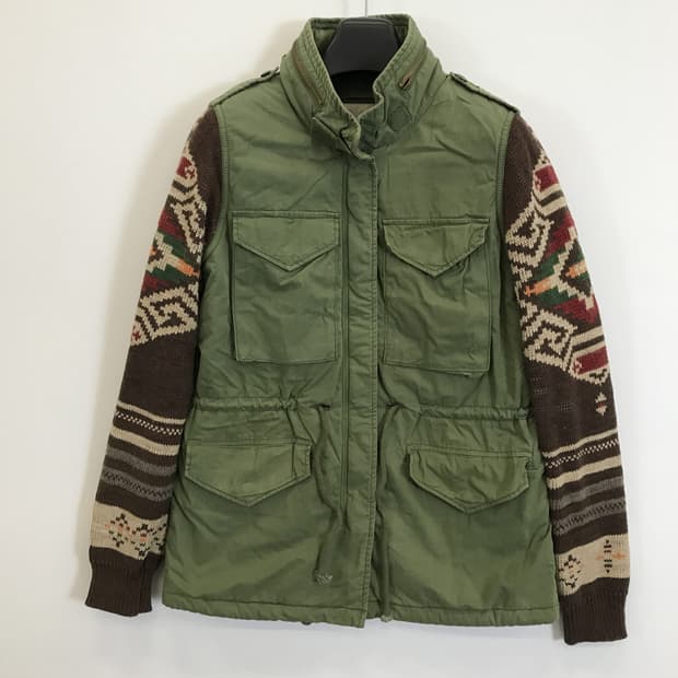 데님앤서플라이 에스닉 m65 니트야상자켓 [S]