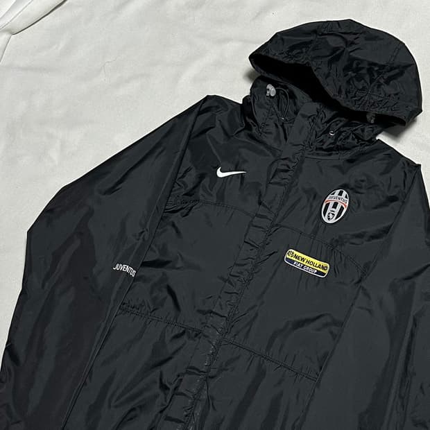 M 아디다스 리버풀 내장 후드 레드 파이핑 바람막이