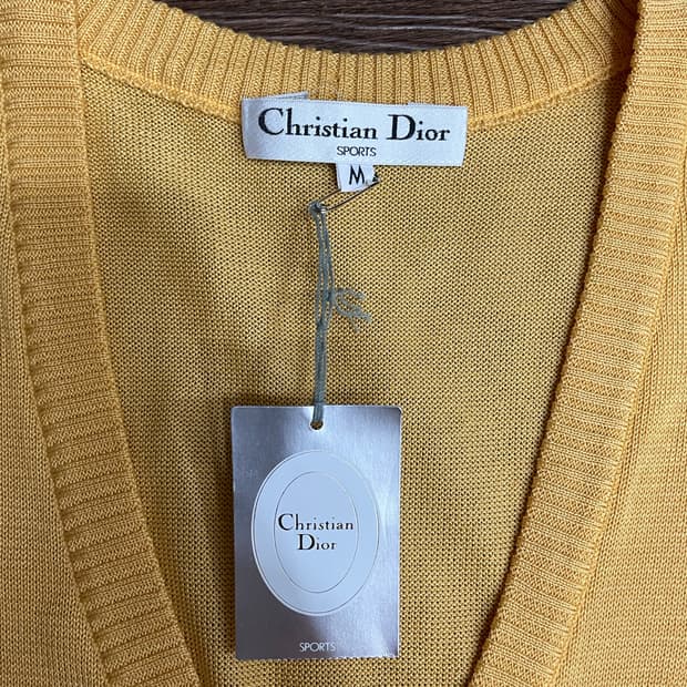 크리스찬디올 일본판 니트 조끼 베스트