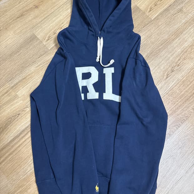 폴로 RL로고 후드티