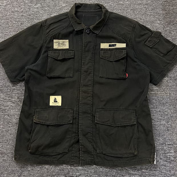 wtaps 더블탭스 썬페이드 반팔 셔츠 L사이즈