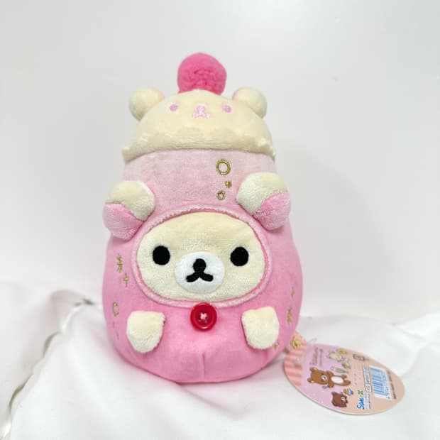 산엑스 리락쿠마 코리락쿠마 레트로 스위트 딸기 크림소다