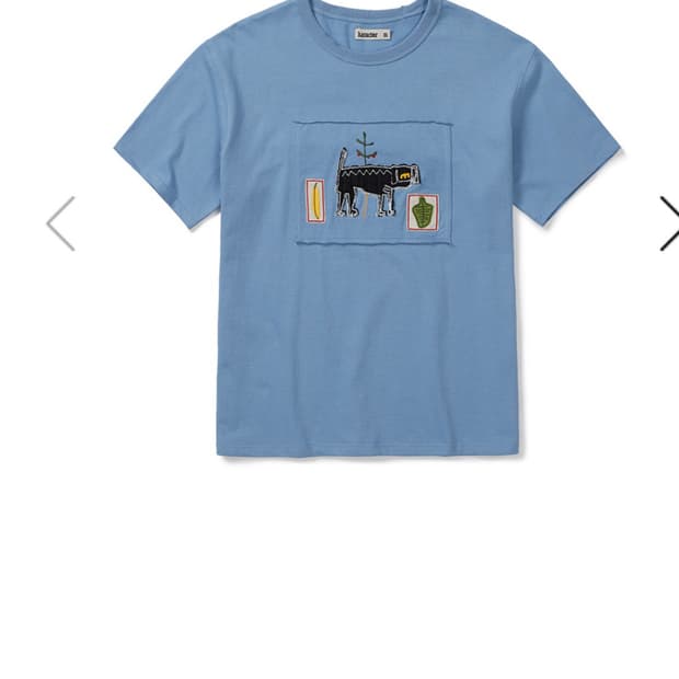 카락터 Freak Half T-Shirts / Sky Blue