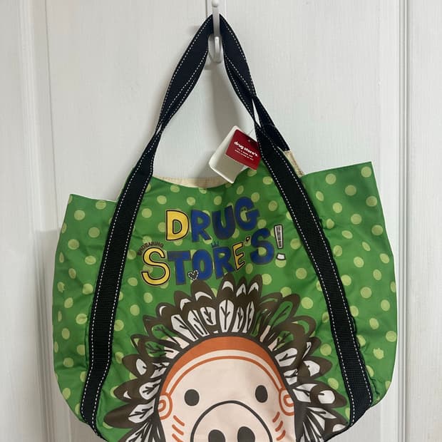 드럭스토어 drug stores 숄더백 도트무늬