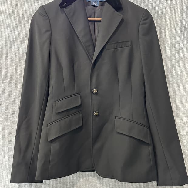 랄프로렌 Ralph Lauren 벨벳 카라 자켓