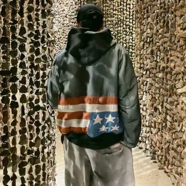 [5] 비즈빔 15AW 토르손 성조기 봄버 초판